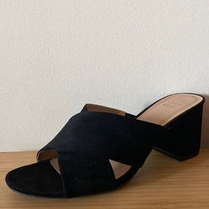A New Day Black Mules, Size 9